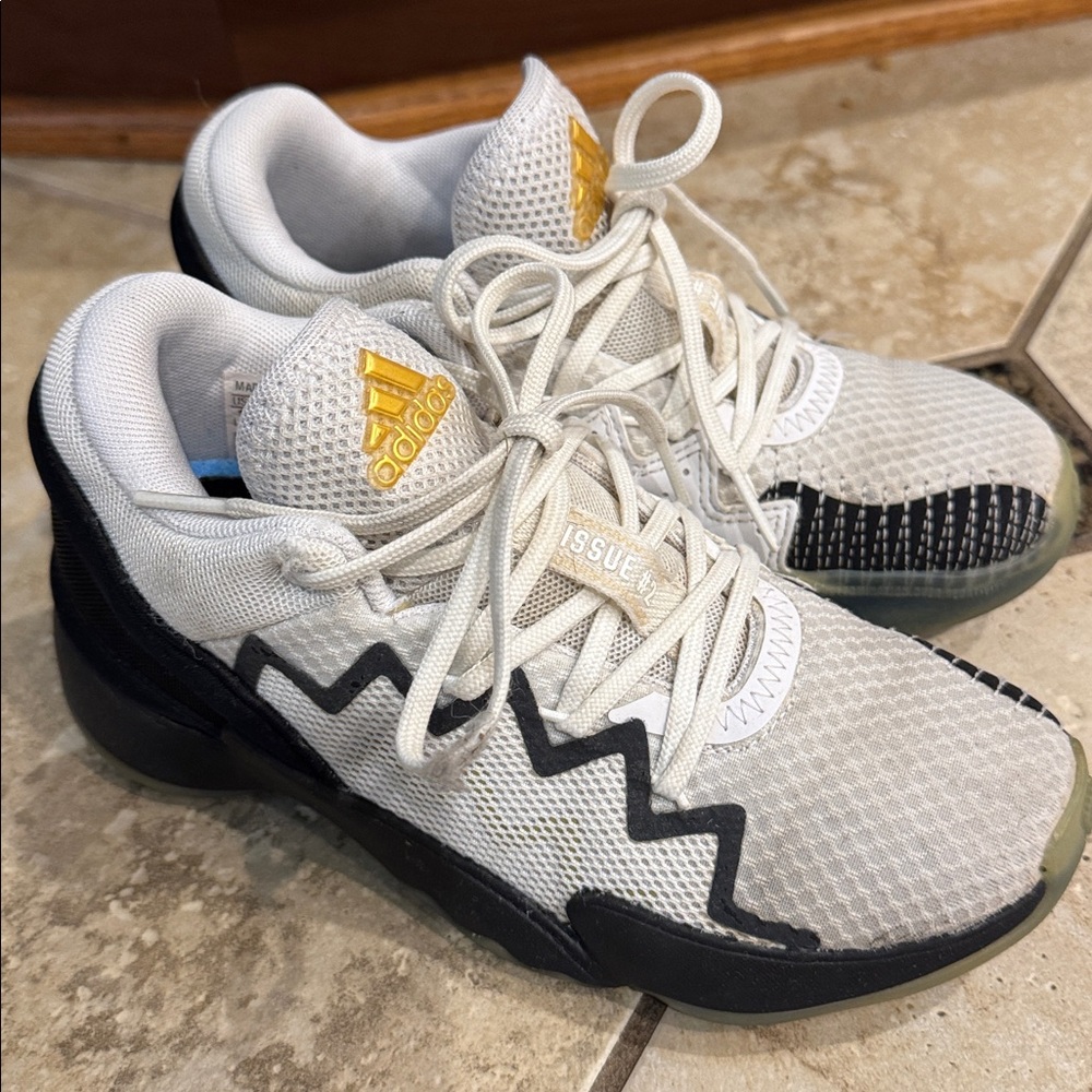 Adidas D.O.N. Issue #2 Mind Over Matter Boys 1Y Shoes FW9034 Basketball